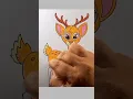 Deer Colouring