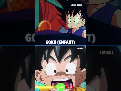 Vous préférez les voix françaises de Dragon Ball ou de Daima ?