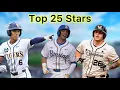 2026 College Baseball Top 25 One Superstar from Every Team