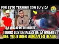 SAD NEWS IT HAPPENED TODAY HE COULDN T TAKE IT ANYMORE ADRIAN ESTRADA HAS PASSED AWAY THE TRUTH