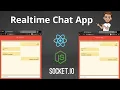 Realtime Chat Application in 40 minutes ReactJS NodeJs and Socket io The Indian Dev 01