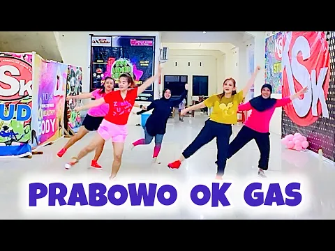 Download MP3 PRABOWO OK GAS | JOGET GEMOY | SENAM KREASI | CHOREO ZIN CHICIE