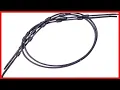 Summit Treestands Pair of Replacement Cables for Climbing Treestands Black