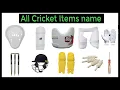 Cricket Equipment Name list with images All Cricket Accessories List of cricket items