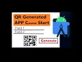 How to Create QR Code for Android App in Android Studio-Android QR Code Generator App From Java