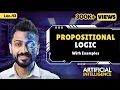 Lec-43 Propositional Logic Artificial Intelligence