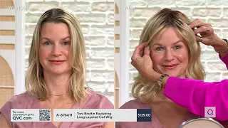 Toni Brattin Ravishing Long Layered Cut Wig on QVC