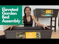 Easy Harvest Elevated Garden Bed Assembly