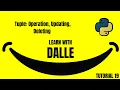 PYTHON Tuple Operation Updating Deleting TUTORIAL 19