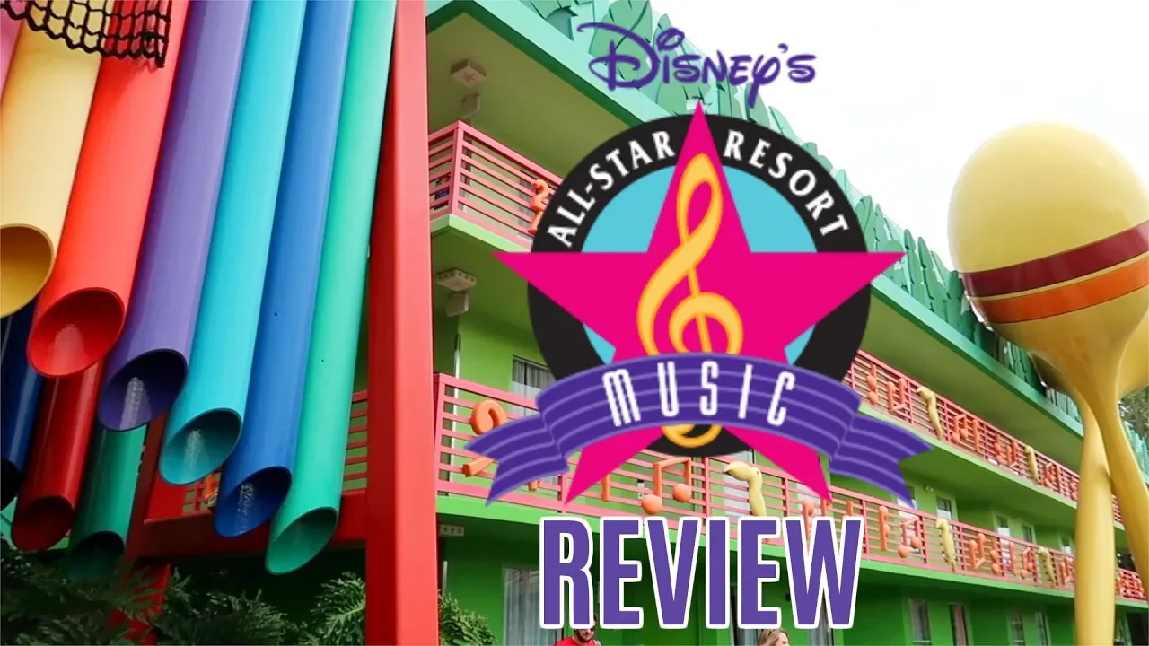 DISNEY'S ALL STAR MUSIC RESORT REVIEW