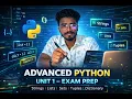 Advanced Python Programming Unit 1 Exam Preparation Strings Lists Sets Tuples Dictionary