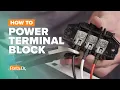 The correct way to replace the power terminal block part DC96-01188A on your Samsung dryer