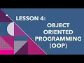 Lesson 4 Object Oriented Programming