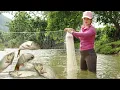 Download Lagu Fishing Techniques, How To Catch Fish In The Wild, Traditional Fishing with Net Catch a Lots of Fish