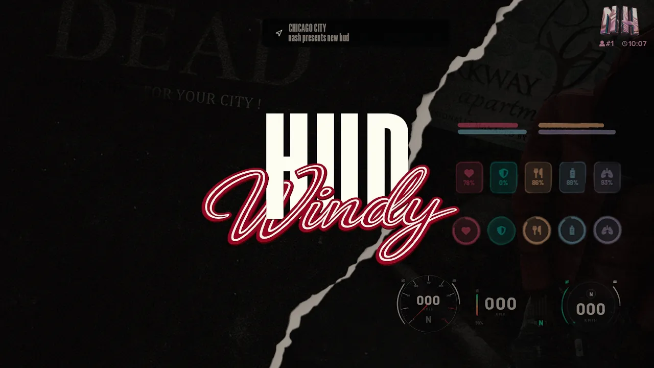 Advanced FiveM Windy-Inspired HUD