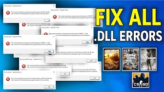 how to fix missing dll files in any game
