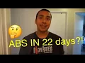 Athlean x abs in 22 days challenge