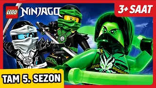NINJAGO: Spinjitzu’nun Ustaları 5. SEZON DERLEMESİ! 🗡️ | Çocuk Çizgi Filmleri 🔥 LEGO NINJAGO