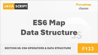 ES6 Map Data Structure ES6 Operators Data Structures Modern JavaScript Course