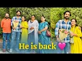 Thejus Eattan Is Back 🚢🥹🩷 | 5 long months 💔 | Malavika Krishnadas | Thejus Jyothi