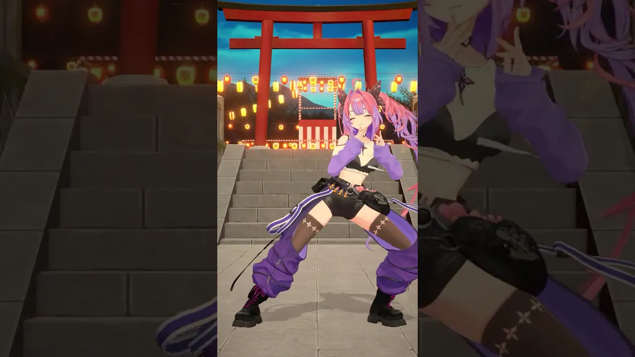 #右肩の蝶ダンス 🦋踊れてるのか…？【#綺々羅々ヴィヴィ】#vtuber #hololive #dance