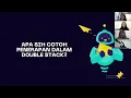 Implementasi Single-Double Stuck dan Linier-Circular Queue dalam Studi kasus Struktur Data