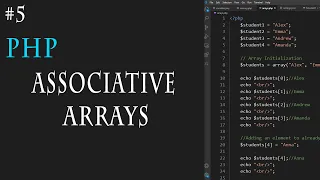 PHP Tutorial for Beginners full Associative Array