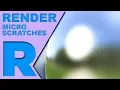 How Do I Render Microscratches Renderman Maya
