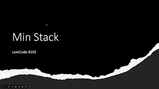 SOLVED Min Stack - LeetCode 155