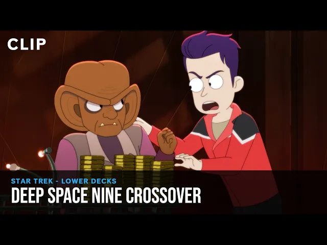 Video: Star Trek: Lower Decks 💥 USS Cerritos Gets Kidnapped on Deep Space Nine! | Animated