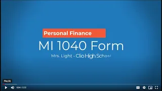 MI 1040 Form
