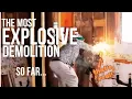 SE01 EP05 Tearing Our Abandoned Home Back to the Studs Demolition Time