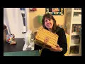 Sewing basket organizer Hand work in a basket
