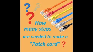 Make patch cord Transforming Copper Wire into Patch cord Easy Steps Revealed