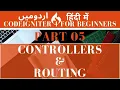 Part 05 Codeigniter 4 Tutorial Series in Controllers and Routing in Codeigniter 4