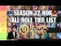 Download Lagu Honor of Kings Ranked Season 12 All Role Hero Tier List - Suitable for Solo Players and Full Squad!