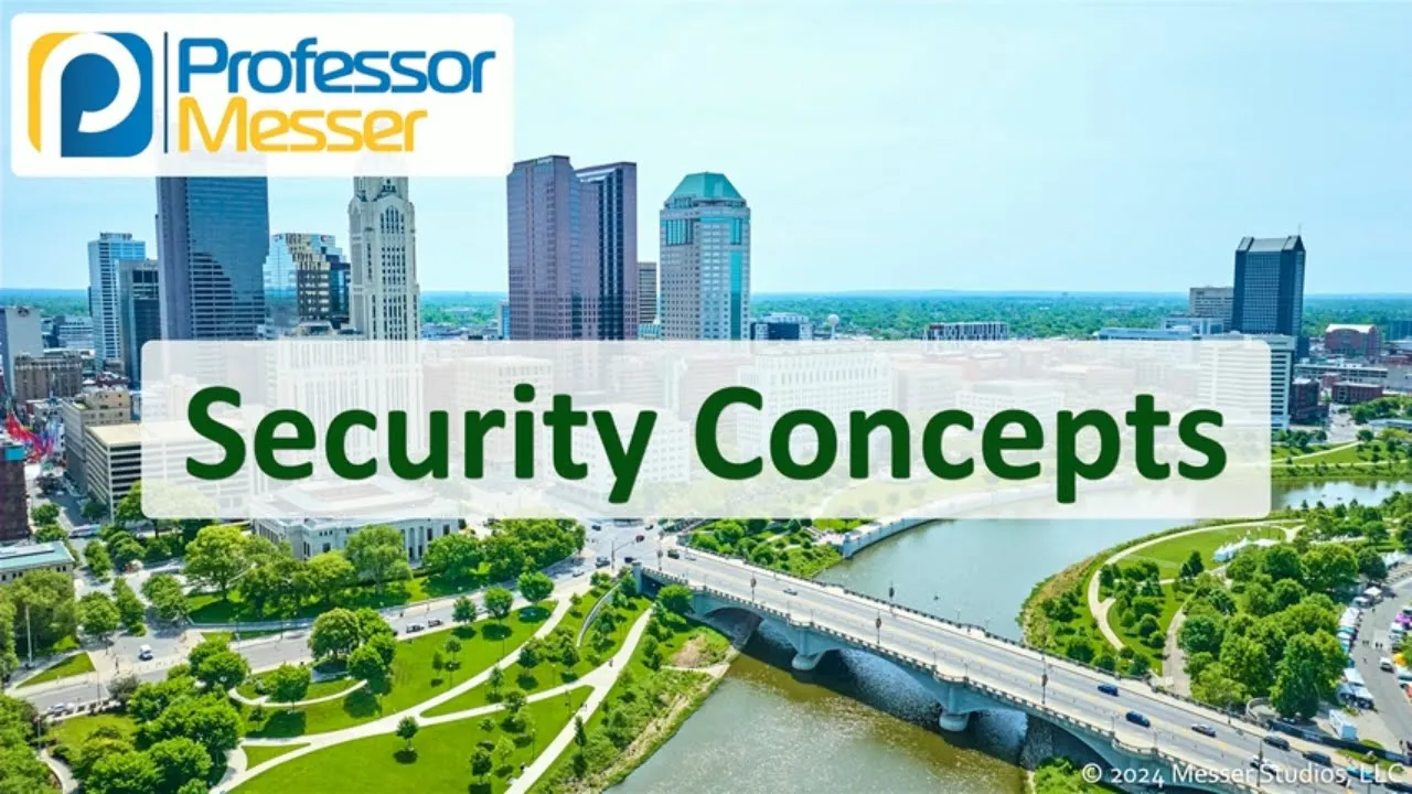 Security Concepts - CompTIA Network+ N10-009 - 4.1