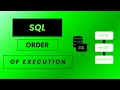 SQL Query Execution Order Explained with Example HAVING GROUP BY and more