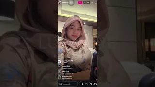 niswahbm live ig opens up cushion veil