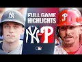 YANKEES vs PHILLIES Full Game Highlights July 26 2026 MLB Season