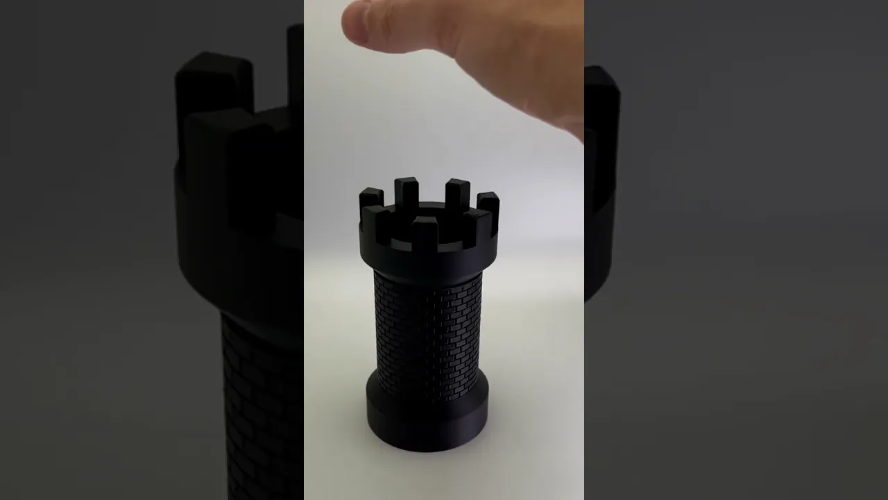 Spiral Turret Tower with hidden storage
