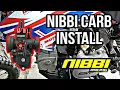 The BEST Carburetor For ANY 110-125cc Pit Bike - NIBBI PE22 Performance Carb First Start