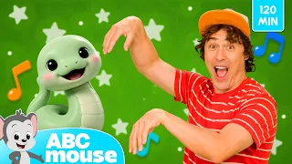 Silly Dance Breaks, Songs & Learning Fun! 🐍🎵 | 2-Hour Songs & Stories for Kids | ABCmouse