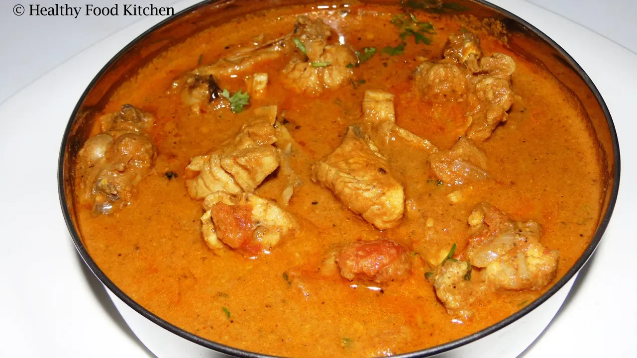 Chicken Kurma Recipe in Tamil - Chicken Korma Recipe - Kozhi Kulambu  - Chicken Curry Recipe