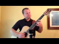 Keiki Slack Key on Nylon String Guitar (Taylor 414ce-NR)