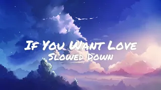 nf if you want love slowed down 