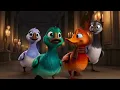5 Little Ducks (Museum Adventure!) | Kids' Favorite Nursery Rhyme! | 5 Little Ducks in a Museum |#3d