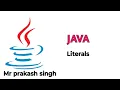 Java Literals - The Complete Guide
