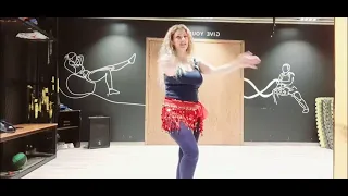 تعليم رقص شرقي  أغنية بالراحة علينا ياشيخة    دندنها
