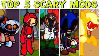 top 5 scary mods 18 friday night funkin 